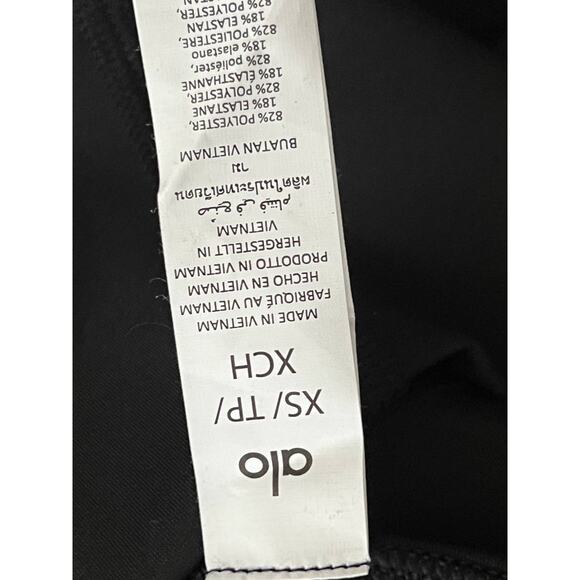 Alo legging XS Alosoft High-Waist Black A001904 - Picture 9 of 10